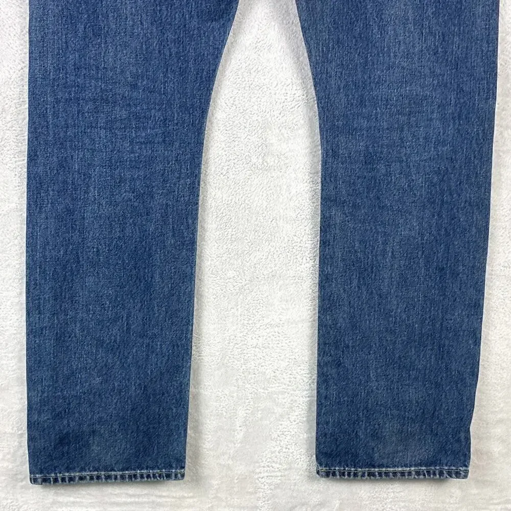 Polo Ralph Lauren Jeans Mens 36x32 Varick Faded Whiskered Preppy Western Y2K - Picture 7 of 14